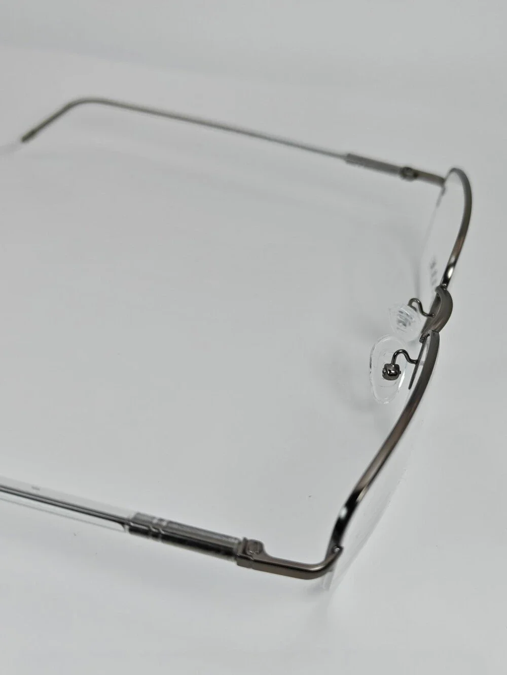 Vogue Occhiali. VO 3363. Women's  Rectangular Metal Glasses in Gunmetal, Clear.
